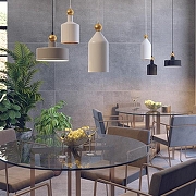 Подвесной светильник Odeon Light Bolli 4086/1 цвет серый-3