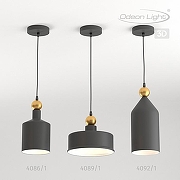 Подвесной светильник Odeon Light Boll1 4088/1 цвет черный-4