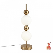 Настольная лампа F-promo Chantra 4088-2T цвет плафона/подвески Белый, цвет арматуры Латунь