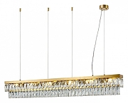 Подвесной светильник Favourite Magnitudo 4090-6P цвет плафона/подвески Прозрачный, цвет арматуры Золото-1