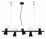 Подвесной светильник Favourite Gnomes 4095-5P цвет плафона/подвески Белый, Черный, цвет арматуры Черный-1