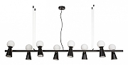 Подвесной светильник Favourite Gnomes 4095-8P цвет плафона/подвески Белый, Черный, цвет арматуры Черный-1