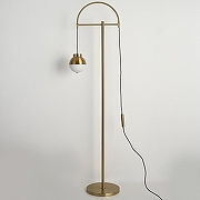 Торшер Imperiumloft Cedar & Moss Floor 41,086 цвет плафона/подвески Белый, цвет арматуры Латунь-1