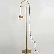 Торшер Imperiumloft Cedar & Moss Floor 41,086 цвет плафона/подвески Белый, цвет арматуры Латунь-4