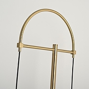 Торшер Imperiumloft Cedar & Moss Floor 41,086 цвет плафона/подвески Белый, цвет арматуры Латунь-5