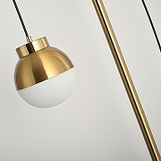 Торшер Imperiumloft Cedar & Moss Floor 41,086 цвет плафона/подвески Белый, цвет арматуры Латунь-6