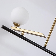 Светильник на штанге F-promo Pouli 4109-4P цвет плафона/подвески Белый, цвет арматуры Золото, Черный-2