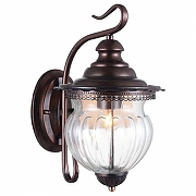 Светильник на штанге Feron Pl59 41171 цвет плафона/подвески Прозрачный, цвет арматуры Коричневый