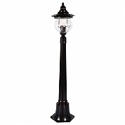 Ландшафтный светильник Feron Pl59 41173 цвет плафона/подвески Прозрачный, цвет арматуры Коричневый