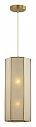 Подвесной светильник Favourite Politop 4120-2P цвет плафона/подвески Перламутр, цвет арматуры Золото-1