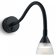 Бра Feron Saffit AL7730 41231 цвет плафона/подвески Белый, цвет арматуры Черный-1