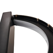 Накладной светильник Favourite Rota 4131-1W цвет плафона/подвески Белый, Золото, Черный, цвет арматуры Черный-5