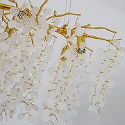 Бра Favourite Parra 4161-3W цвет плафона/подвески Белый, Прозрачный, цвет арматуры Золото-2