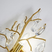 Бра Favourite Pluvia 4162-1W цвет плафона/подвески Прозрачный, цвет арматуры Золото-3