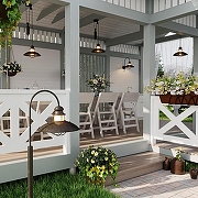 Подвесной светильник Odeon Light Dante 4164/1 цвет коричневый-2