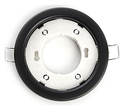 Встраиваемый светильник Feron Tablet Metal 41702 цвет плафона/подвески Белый, цвет арматуры Черный-1