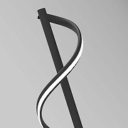 Настольная лампа F-promo Locket 4180-1T цвет плафона/подвески Черный, цвет арматуры Черный-1