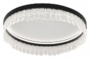 Накладной светильник F-promo Lunetta 4187-1C цвет плафона/подвески Белый, Прозрачный, цвет арматуры Черный-1