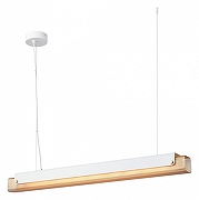 Подвесной светильник Velante 421 421-003-02 цвет плафона/подвески Белый, Золото, цвет арматуры Белый-1