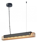 Подвесной светильник Velante 421 421-023-01 цвет плафона/подвески Золото, Черный, цвет арматуры Черный-1