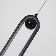 Подвесной светильник F-promo Altus 4220-1P цвет плафона/подвески Белый, Черный, цвет арматуры Черный-5