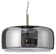 Подвесной светильник Favourite Reflex 4234-2P цвет плафона/подвески Серый, цвет арматуры Золото