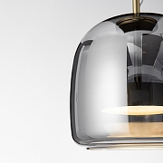 Подвесной светильник Favourite Reflex 4234-2P цвет плафона/подвески Серый, цвет арматуры Золото-4