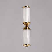 Подвесной светильник De City Семья 65 424017801 цвет плафона/подвески Белый, Золото, цвет арматуры Золото-2