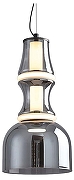 Подвесной светильник Favourite Gaudi 4243-2P цвет плафона/подвески Белый, Серый, цвет арматуры Черный
