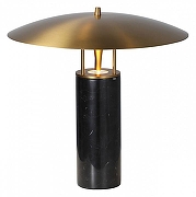 Настольная лампа Favourite Marmo 4246-1T цвет плафона/подвески Медь, цвет арматуры Медь, Черный