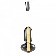 Подвесной светильник Favourite Vapor 4254-2P цвет плафона/подвески Серый, цвет арматуры Хром-1