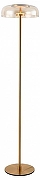 Торшер Favourite Brandy 4258-1F цвет плафона/подвески Прозрачный, цвет арматуры Латунь