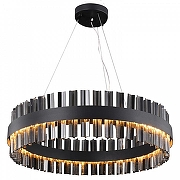 Подвесной светильник Favourite Marquis 4262-6P цвет плафона/подвески Серый, Янтарный, цвет арматуры Черный-1