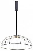 Подвесной светильник Favourite Vertex 4285-6P цвет плафона/подвески Белый, Серый, цвет арматуры Серый-1