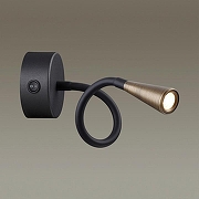 Бра Odeon Light Odds 4289/3WL цвет черный-1