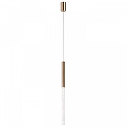 Подвесной светильник Favourite Bubblor 4311-1P цвет плафона/подвески Прозрачный, цвет арматуры Латунь-1