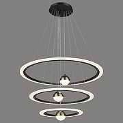 Подвесной светильник Velante Velante 431-303-06 цвет плафона/подвески Белый, Черный, цвет арматуры Золото, Черный