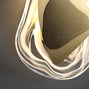 Накладной светильник Odeon Light 1cy 4314/9WL цвет бронза-3