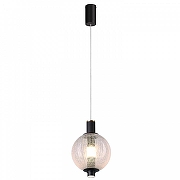 Подвесной светильник Favourite Kolbe 4315-1P цвет плафона/подвески Прозрачный, цвет арматуры Черный-1