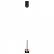 Подвесной светильник Favourite Skive 4319-1P цвет плафона/подвески Коричневый, цвет арматуры Черный-1