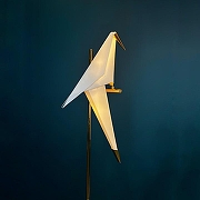 Птица световая Imperiumloft Origami Bird 43.222 цвет плафона/подвески Белый, Золото, цвет арматуры Золото-1