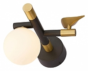 Бра Favourite Sparrow 4324-1W цвет плафона/подвески Белый, Золото, цвет арматуры Золото, Черный