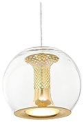 Подвесной светильник Favourite Sfar 4338-1P цвет плафона/подвески Золото, цвет арматуры Золото