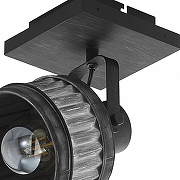 Спот Eglo Turrock 43444 цвет плафона/подвески Серый, Черный, цвет арматуры Черный-2