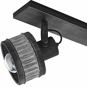 Спот Eglo Turrock 43445 цвет плафона/подвески Серый, Черный, цвет арматуры Черный-2