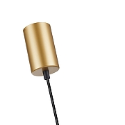 Подвесной светильник F-promo Galler 4346-1P цвет плафона/подвески Золото, Оранжевый, цвет арматуры Золото, Черный-4