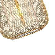 Подвесной светильник F-promo Galler 4348-1P цвет плафона/подвески Золото, Оранжевый, цвет арматуры Золото, Черный-3