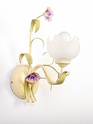 Бра Doge Luce 4349 4349/A1 цвет плафона/подвески Белый, Разноцветный, цвет арматуры Бежевый-4