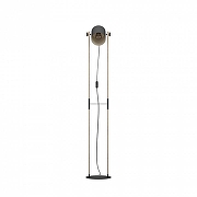 Торшер Eglo HORNWOOD 43521 цвет плафона/подвески Коричневый, цвет арматуры Бежевый, Черный-1