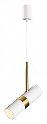 Подвесной светильник Odeon Light Bullet 4355/1 цвет белый, золото-1